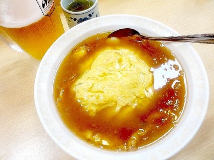 天津飯（２）＠中国料理【燕楽】...