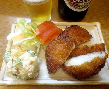 「野菜天」で一杯＠お食事処【た...