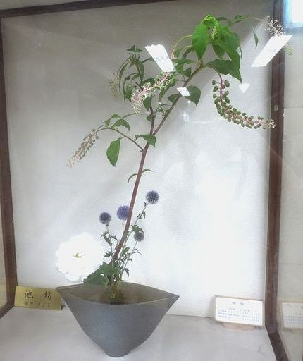 ＜生け花＞【池坊】＠阪神西元町...