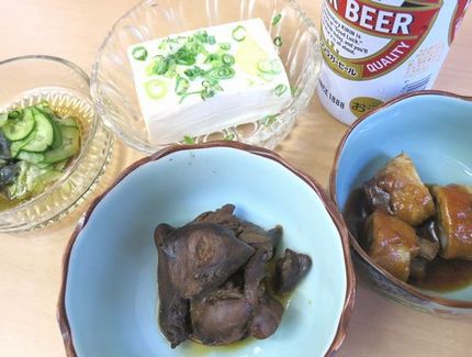 ゴボウの豚ロール・その他で一杯...