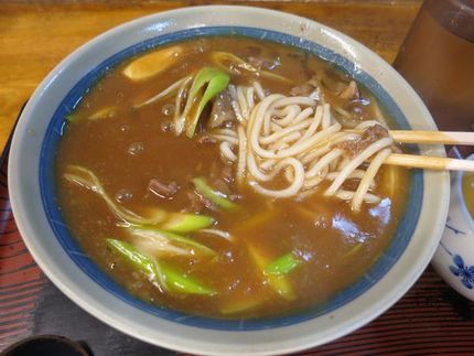 カレー南蛮（カレーそば）＠お食...