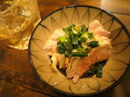蒸し鶏のポン酢和え＠ＢＡＲ【Ｙ...