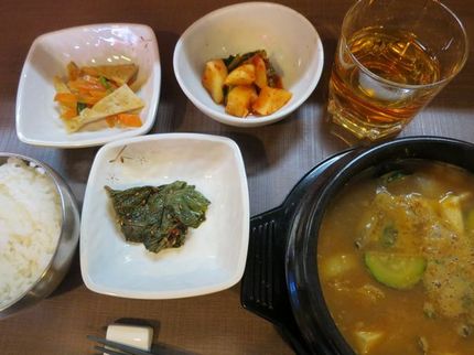 テンジャンチゲ定食＠韓日酒菜【...