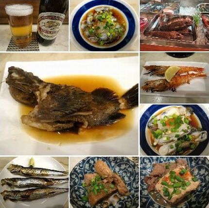ガシラの煮付け・他＠炙り居酒屋...