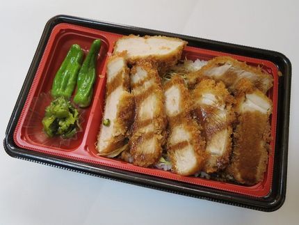 厚切り豚ロースかつ重＠【阪食】...