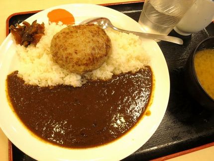 チーズハンバーグカレー＠【松屋...