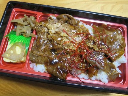 すごうま炙り牛カルビ重＠【阪食...
