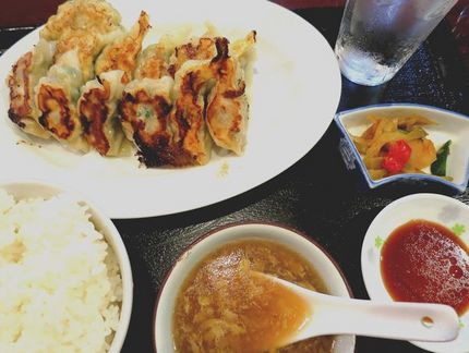 自家製餃子セット＠中国料理【紹...