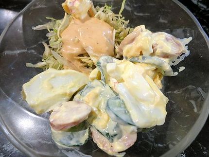 玉子サラダ（２）＠呑み処【鈴ぎ...