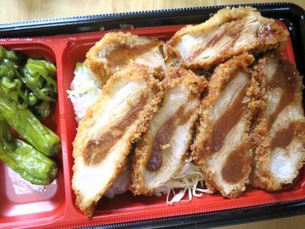 厚切り豚ロースかつ重（４）＠【...
