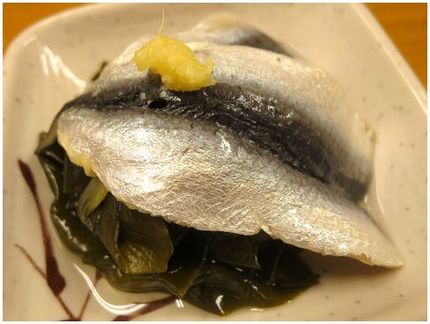 ママカリの酢の物＠立ち呑み【し...