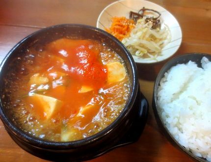 スンドゥブチゲセット＠【チェリ...