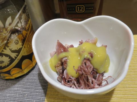 ホタルイカの酢味噌和え＠憩い処...