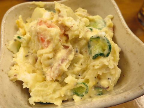 燻製ベーコン入りポテトサラダ＠...