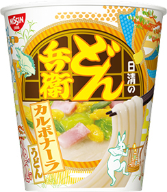 「どん兵衛　カルボナーラうどん...
