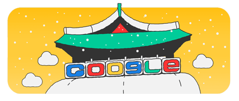 ＜グーグルロゴ＞（１９）「スノ...