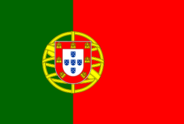 ＜　ポルトガルの国旗　＞
