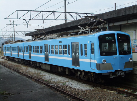 ＜　近江鉄道１００形電車「湖風...