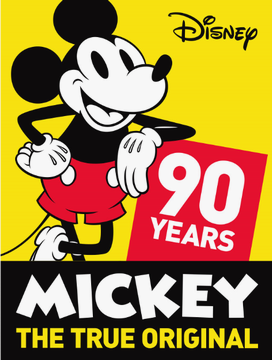 本日は「ミッキーマウス誕生90...