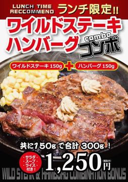 「ランチワイルドコンボ ３００...