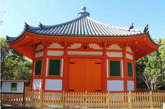 ＜　石清水八幡宮八角堂（画像：...