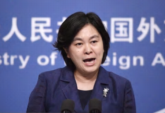中国外務省の＜華春瑩＞報道局長