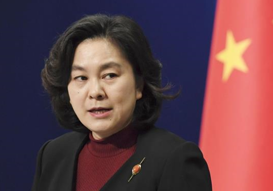 ＜華春瑩＞報道局長