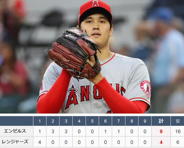 ＜大谷翔平＞（１２５）３季ぶり...