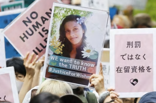 入管難民法改正に反対デモ