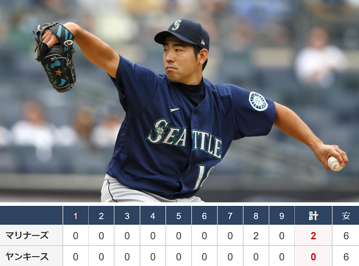 ＜菊池雄星＞（１０）勝敗つかず...