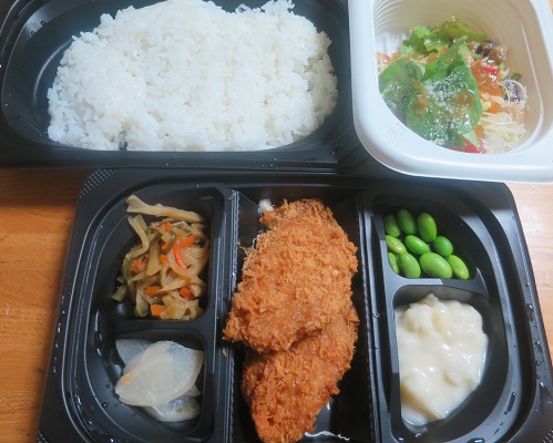 ひれかつのおかず盛り弁当＠【す...