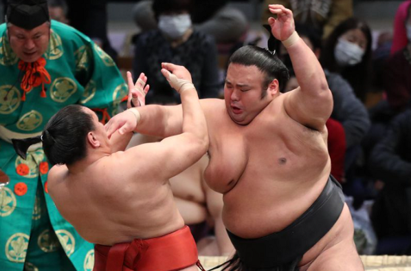 ●＜豊昇龍＞　「押し出し」　○...