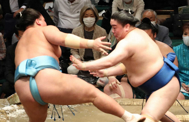 ●＜琴勝峰＞　「突き出し」　○...