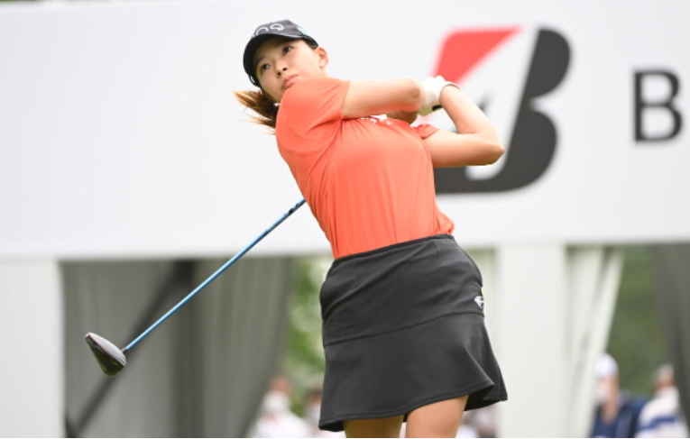 ＜渋野日向子＞（１０１）予選落...