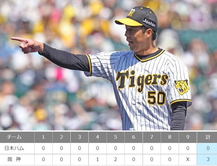 ＜青柳晃洋＞６勝目（１敗）＠＜...