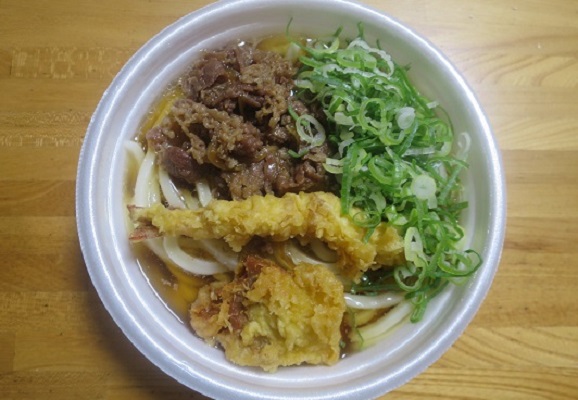 肉うどん＆天ぷら＠【丸亀製麺】...