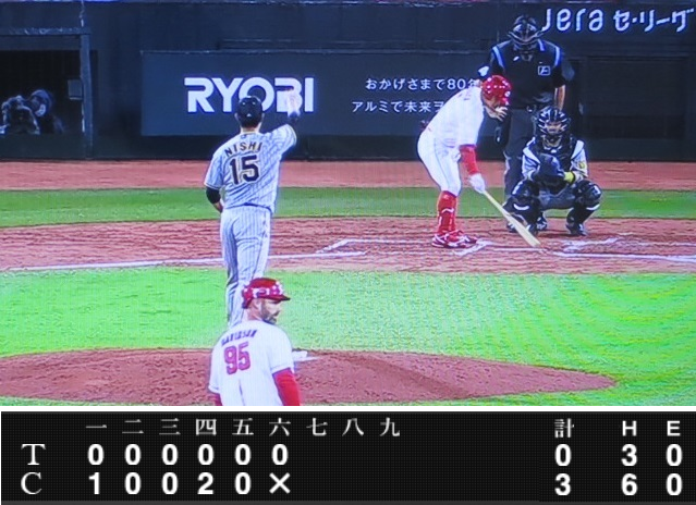 ＜阪神タイガース＞（７４１）雨...