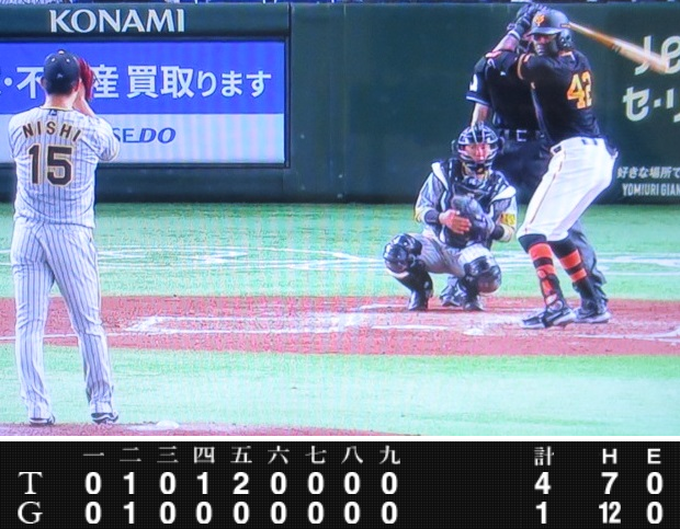 ＜西純矢＞今季初勝利＠＜阪神タ...
