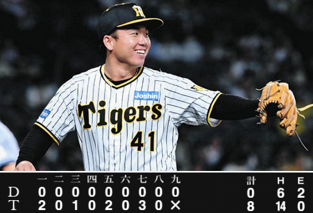 ＜村上頌樹＞甲子園プロ初勝利＠...
