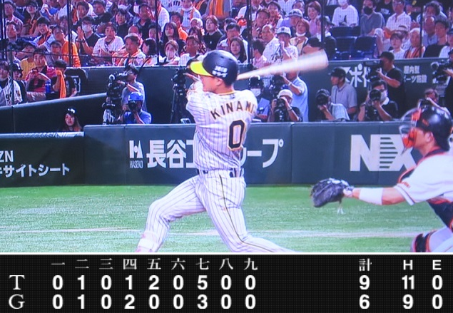 阪神 木浪聖也 選手のサイン入りバット｜バット