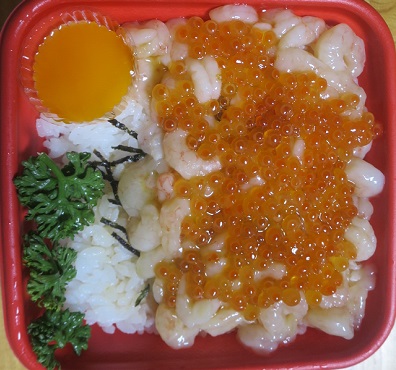 甘えび&amp;いくら丼＠兵庫...
