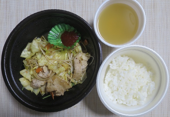 肉野菜炒め定食＠【やよい軒】