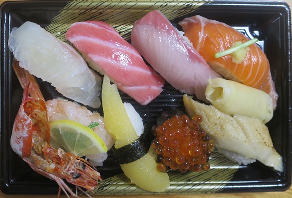 にぎり寿司盛り合わせ（８）＠【...