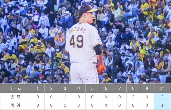 ＜大竹耕太郎＞６回１失点＠＜阪...