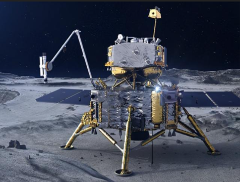 中国探査機、月裏側に着陸成功