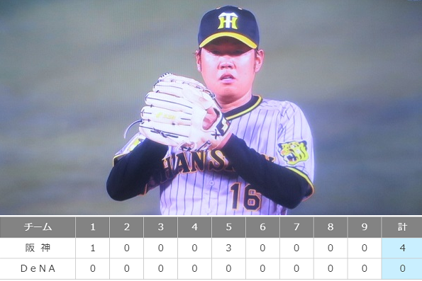 ＜西勇輝＞５勝＠＜阪神タイガー...