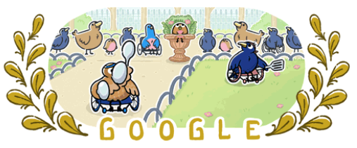 ＜グーグルロゴ＞（３１６）パリ...