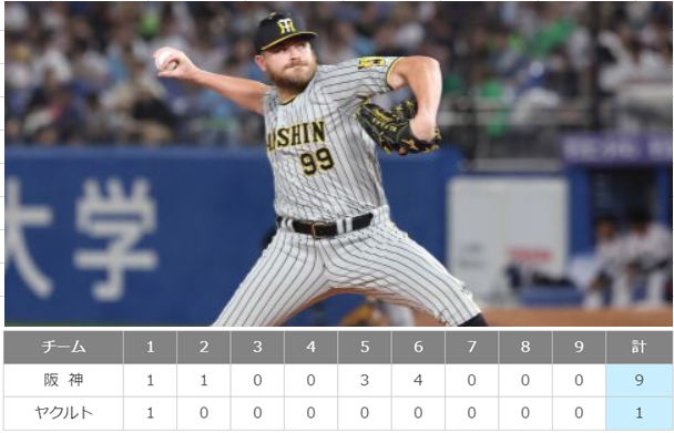 ＜ビーズリー＞９勝＠＜阪神タイ...