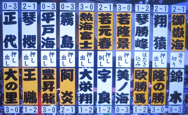大相撲九州場所（３日目）＠福岡...