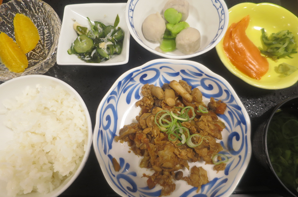デイケアのお昼ご飯（１０１７）